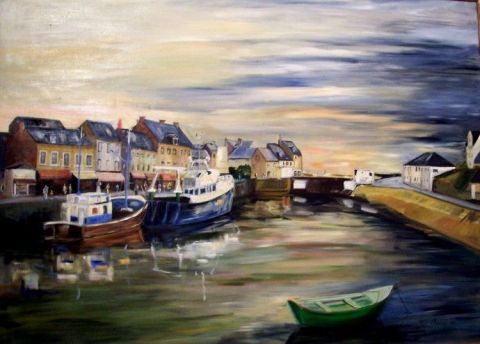aube a Port en Bessin